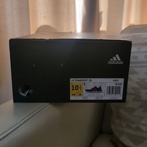 adidas Men's Black Sneakers with Orange Accents